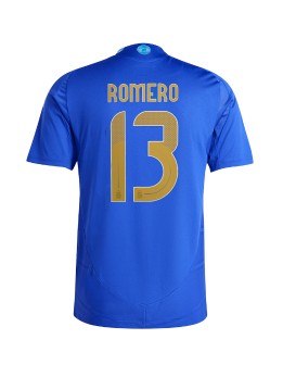 Billige Argentina Cristian Romero #13 Bortedrakt Copa America 2024 Kortermet